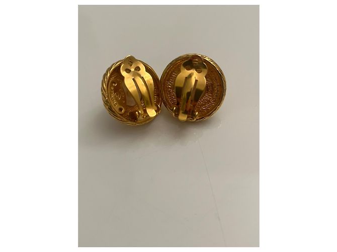 Chanel Ohrringe Gold Stahl Gold hardware - Ansicht 3