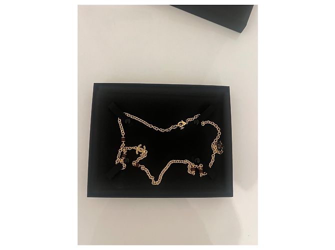 Cambon Collana Chanel placcata oro D'oro Silver hardware - vista 4