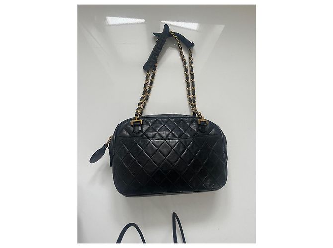 Borsa Fotocamera Chanel Nera in Pelle Nero - vista 2