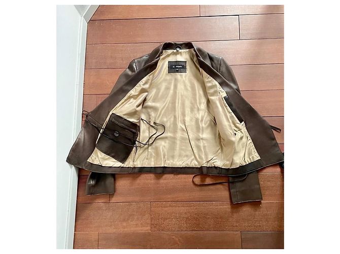 Oakwood Lederjacke Braun Schokolade - Ansicht 5