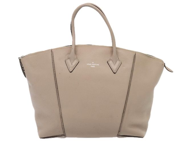 LOUIS VUITTON Parnacea Lockit MM Borsa Tote Beige M94593 LV Auth bs17840 - vista 13