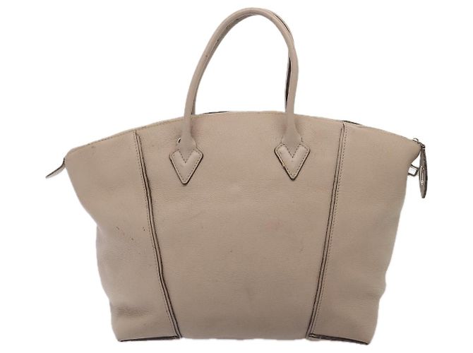 LOUIS VUITTON Parnacea Lockit MM Borsa Tote Beige M94593 LV Auth bs17840 - vista 2