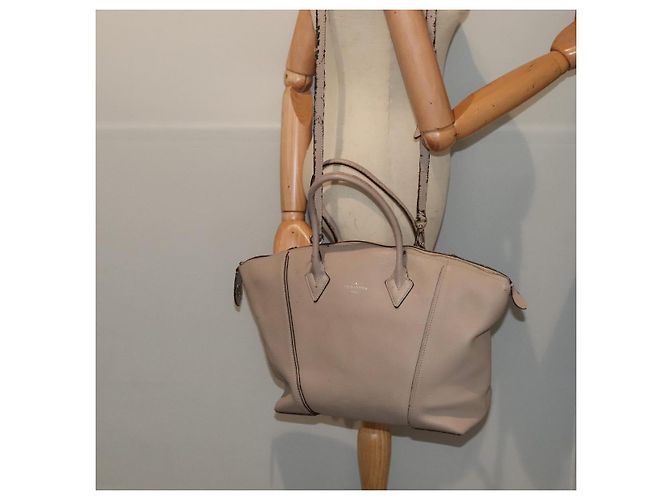 LOUIS VUITTON Parnacea Lockit MM Borsa Tote Beige M94593 LV Auth bs17840 - vista 25