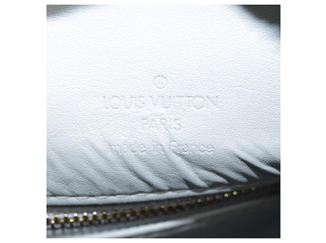 LOUIS VUITTON Monogram Vernis Houston Borsa a Mano Grigia M91053 LV Auth tb1165 Grigio - vista 20