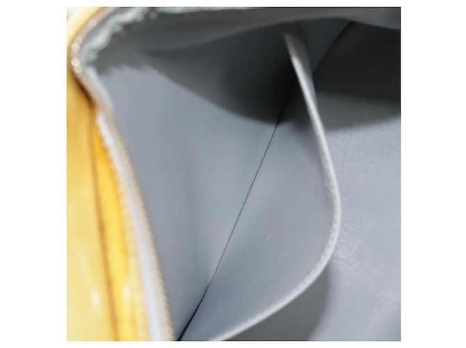 LOUIS VUITTON Monogram Vernis Houston Borsa a Mano Grigia M91053 LV Auth tb1165 Grigio - vista 24