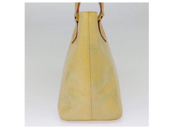 LOUIS VUITTON Monogram Vernis Houston Borsa a Mano Grigia M91053 LV Auth tb1165 Grigio - vista 3