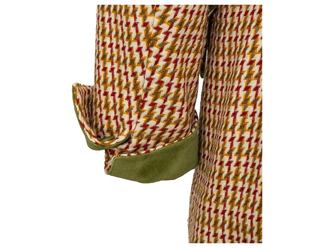 Trim Giacca a scacchi Hermès Multicolore - Ansicht 11