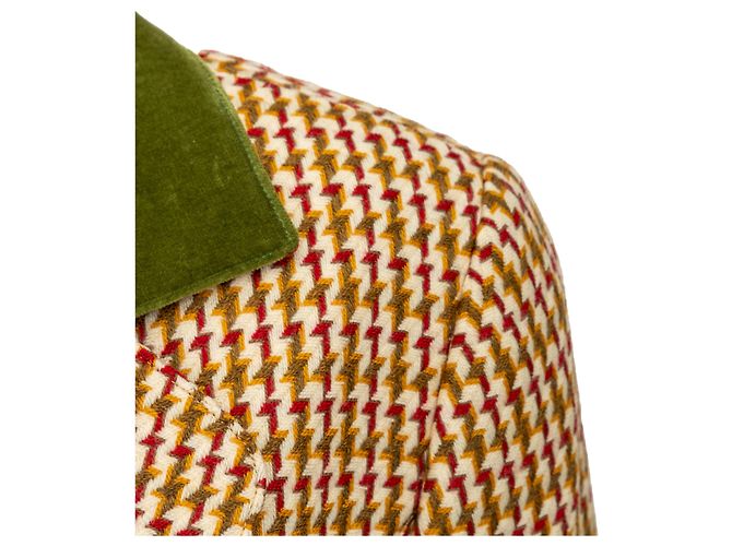 Trim Giacca a scacchi Hermès Multicolore - Ansicht 5