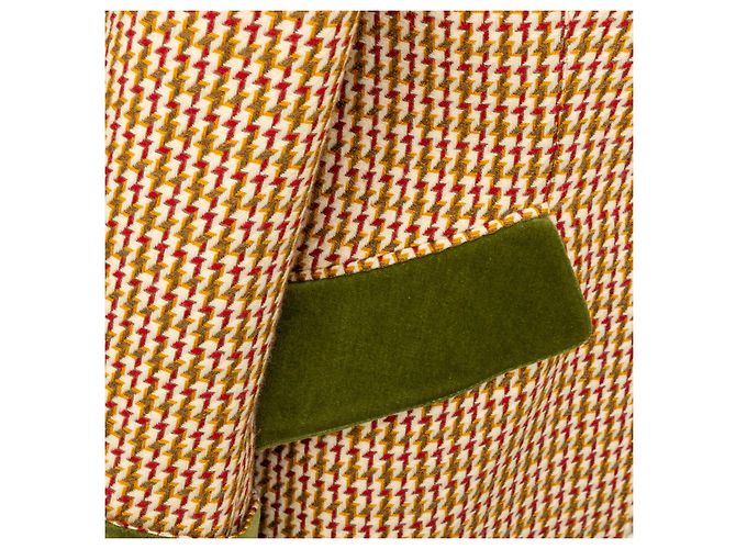 Trim Giacca a scacchi Hermès Multicolore - Ansicht 8