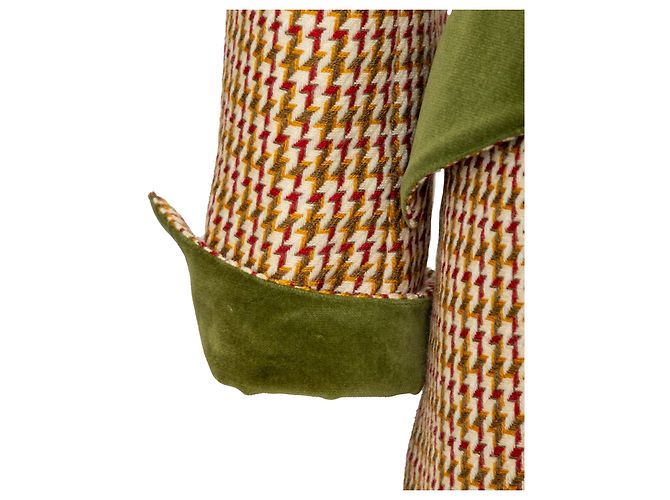 Trim Giacca a scacchi Hermès Multicolore - Ansicht 9
