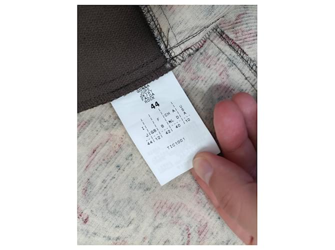 Falda midi de terciopelo Max & Co Multicolor - vista 9