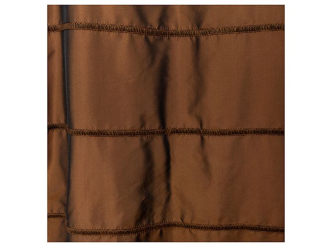 Autre Marque Satinmantel Collection Privée mit Fell Braun - Ansicht 13
