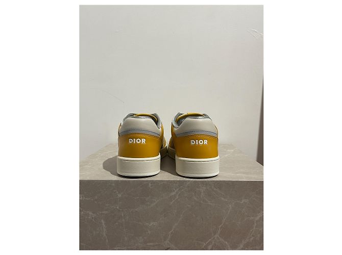 Scarpe DIOR T.EU 43 Pelle Giallo - vista 4