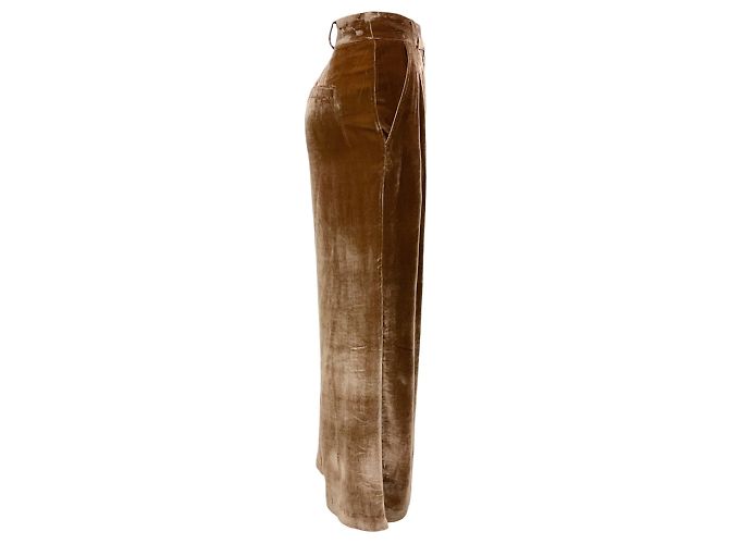 Ulla Johnson Mica ausgestellte Samthose Veronica - Ansicht 2
