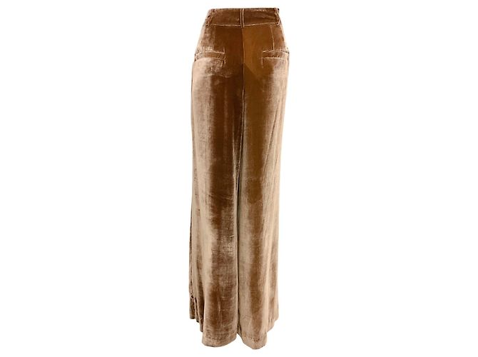 Ulla Johnson Mica ausgestellte Samthose Veronica - Ansicht 3