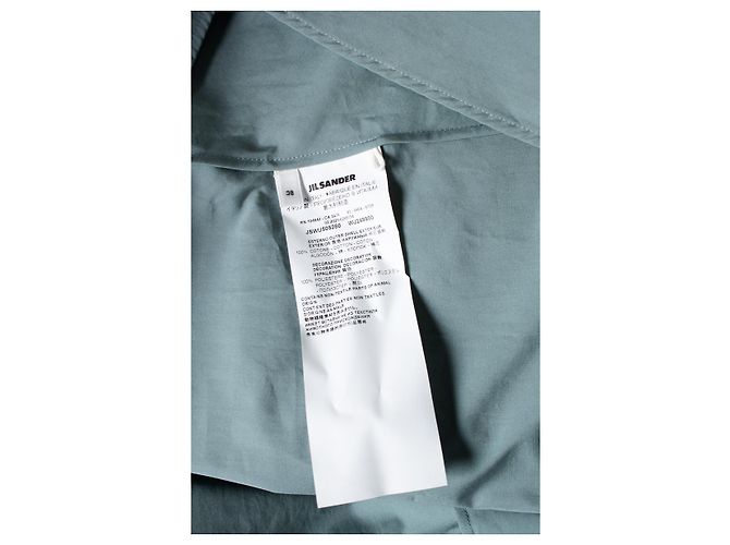 Jil Sander Maxikleid mit zerknittertem Detail Grün - Ansicht 5