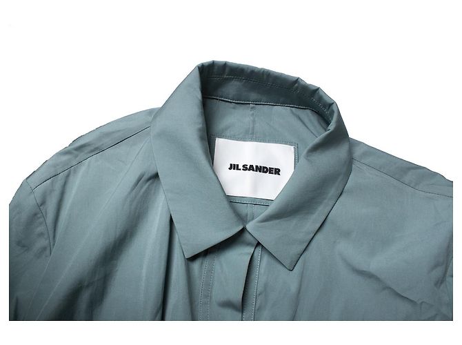 Jil Sander Maxikleid mit zerknittertem Detail Grün - Ansicht 6