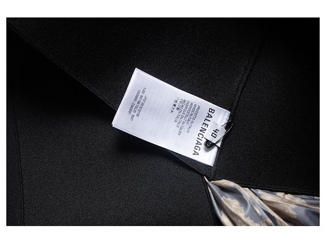 Falda midi plisada de seda con estampado de leopardo de Balenciaga Castaño - vista 6
