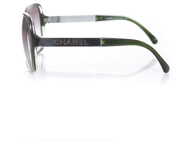 Chanel green squared sunglasses - view 5