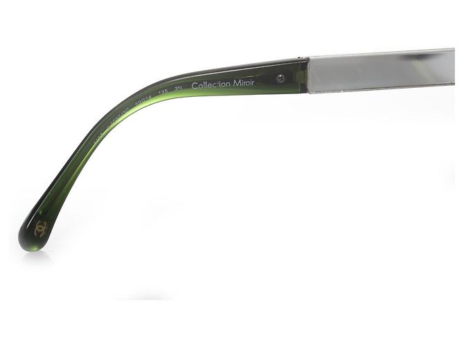 Chanel green squared sunglasses - view 7