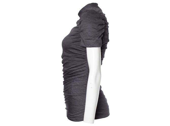 Top gris arrugado de Louis Vuitton - vista 3