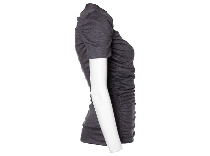 Top gris arrugado de Louis Vuitton - vista 4
