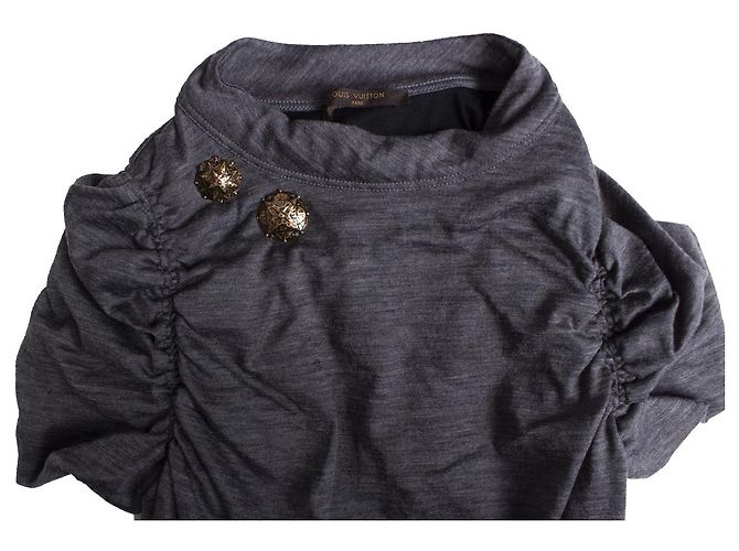 Top gris arrugado de Louis Vuitton - vista 6
