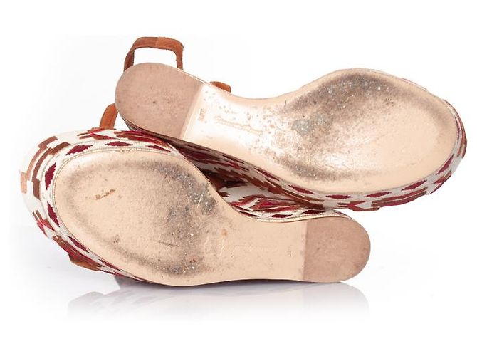 Gianvito Rossi Cheyenne zeppa - vista 7