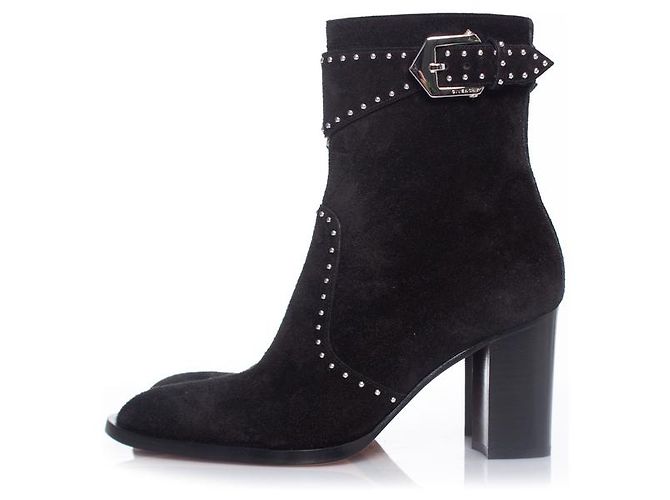 Givenchy Schwarze Wildleder-Stiefeletten - Ansicht 2