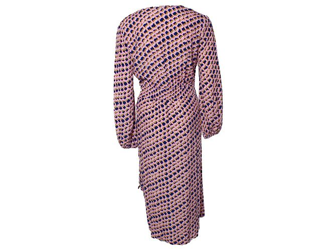 Vestido midi de Diane von Furstenberg con estampado gráfico - vista 2