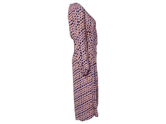 Vestido midi de Diane von Furstenberg con estampado gráfico - vista 3