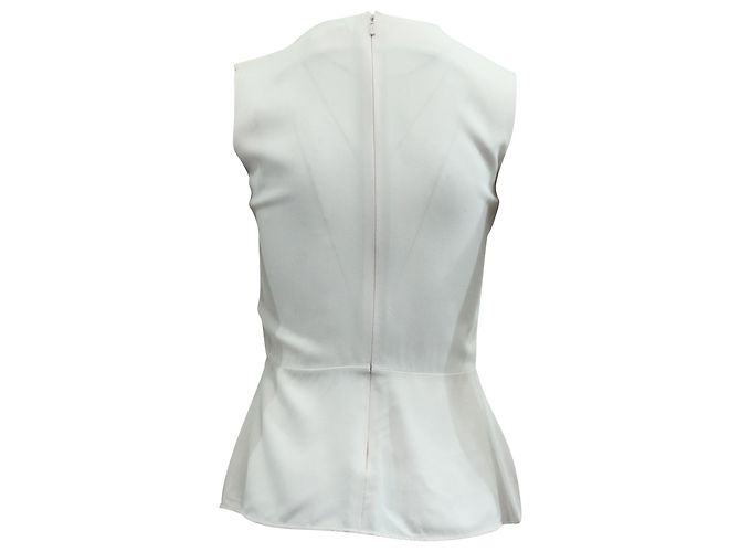 Chloé Blusa Peplum Chloe en Acetato Rosa Pastel - vista 3