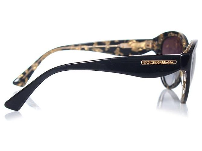 Dolce & Gabbana Gafas de sol negras de ojo de gato Dolce&Gabbana Negro - vista 4