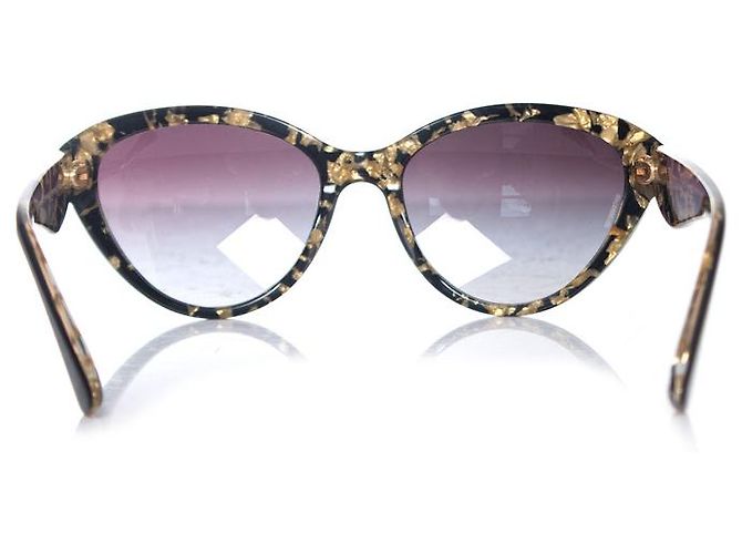 Dolce & Gabbana Gafas de sol negras de ojo de gato Dolce&Gabbana Negro - vista 5