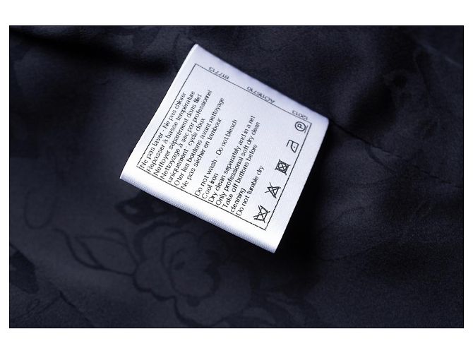 Chanel marineblauer Wollmodemantel - Ansicht 8
