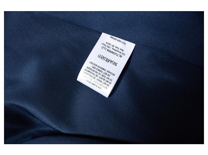 Vestido maxi azul de Altuzarra con estampado de puntos - vista 6