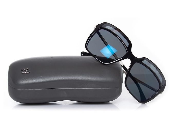 Gafas de sol Chanel colección Black coco cloud Negro - vista 6