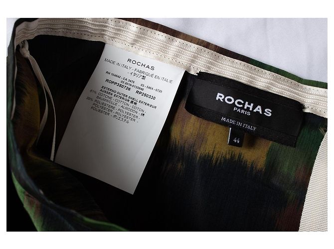 Falda midi estampada en camuflaje de Rochas - vista 6