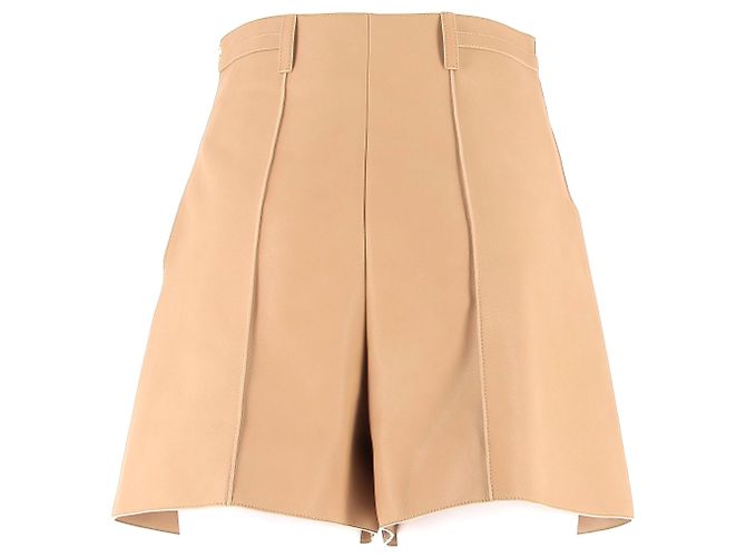 Hermès Hose T.FR 34 Leder Beige - Ansicht 2