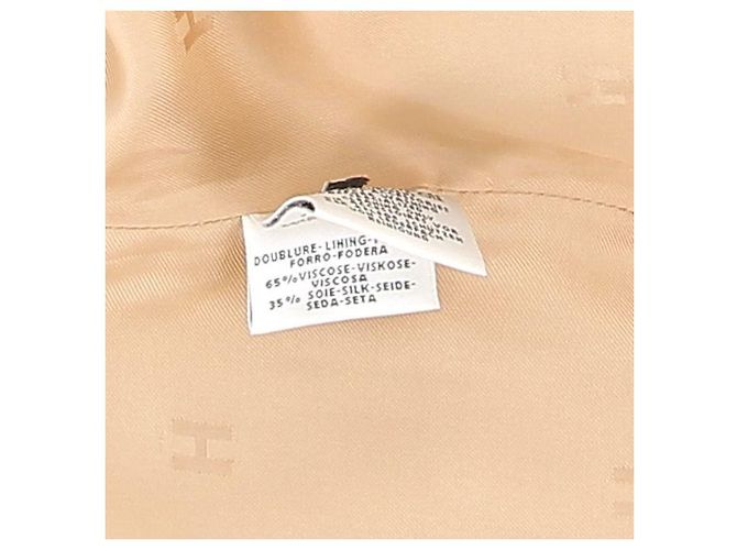 Hermès Hose T.FR 34 Leder Beige - Ansicht 7