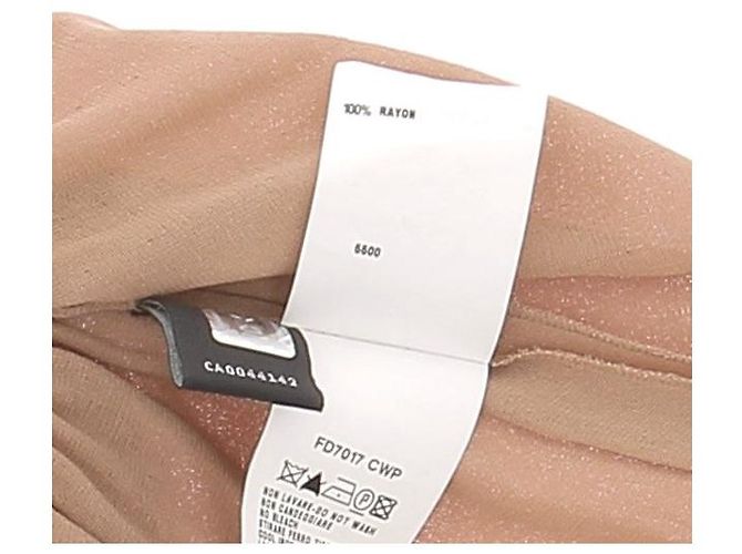 Fendi Kleid T.IT 40 Viskose Beige - Ansicht 5