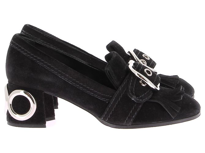 Miu Miu bailarinas T.EU 35.5 Ante Negro - vista 2
