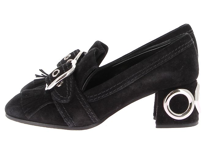 Miu Miu bailarinas T.EU 35.5 Ante Negro - vista 3