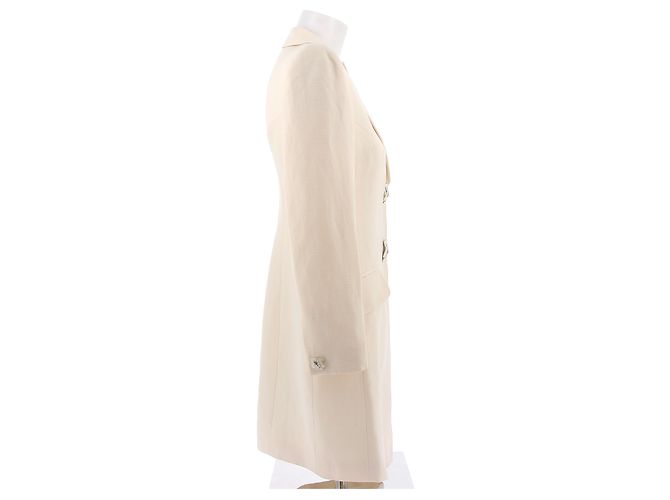 ANDREW GN Jacken T.FR 38 Leinen Roh - Ansicht 4