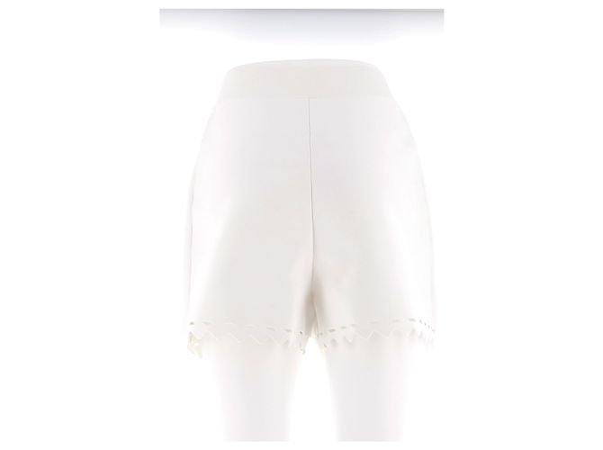 Shorts Alaïa T.FR 38 Viscosa Bianco - vista 2