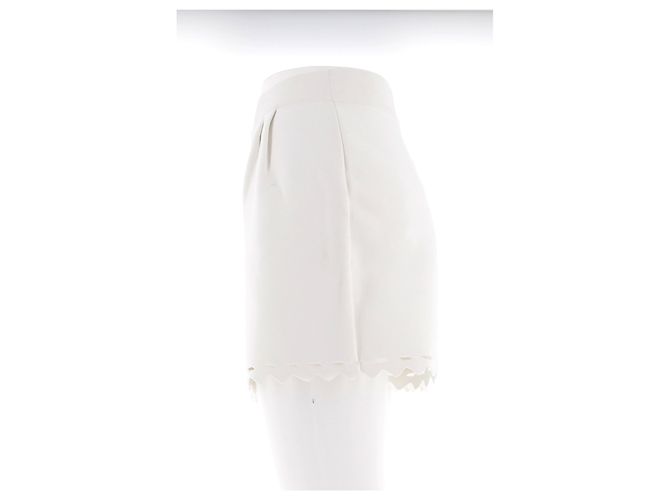 Shorts Alaïa T.FR 38 Viscosa Bianco - vista 3