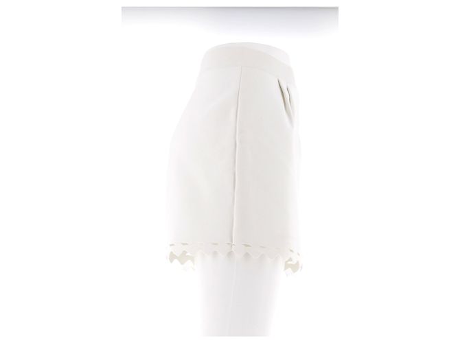 Shorts Alaïa T.FR 38 Viscosa Bianco - vista 4