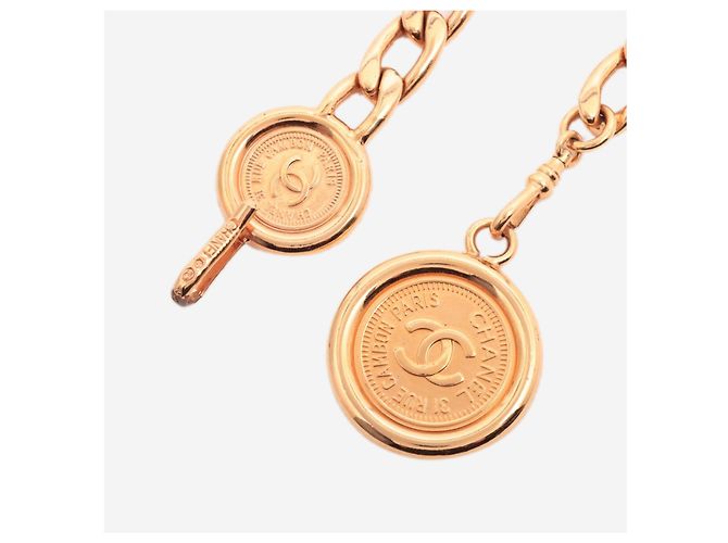 Chanel Goldene CC Medaillon Kettengürtel 31 Rue Cambon - Ansicht 2