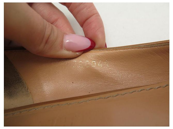 SCARPE LOUIS VUITTON BALLET FLEUR 38 CAMOSCIO MARRONE - vista 9