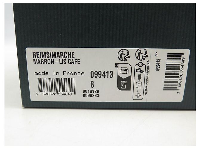 NOVE SCARPE PARABOOT REIMS 099413 MOCASSINI 8 42 IN PELLE - vista 11